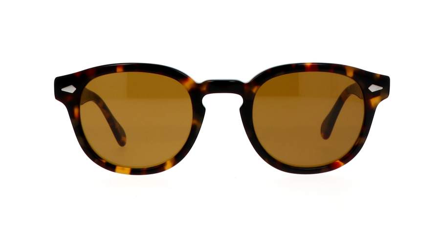 Sonnenbrille Moscot Lemtosh Tortoise Comistan brown lenses 49-24 Large auf Lager