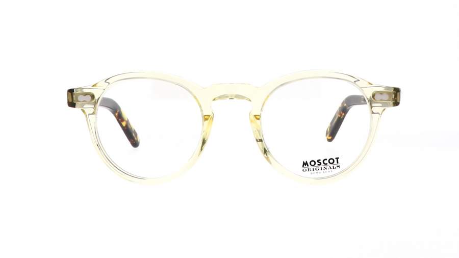 Eyeglasses Moscot Miltzen Citron Tortoise 44-22 Small in stock