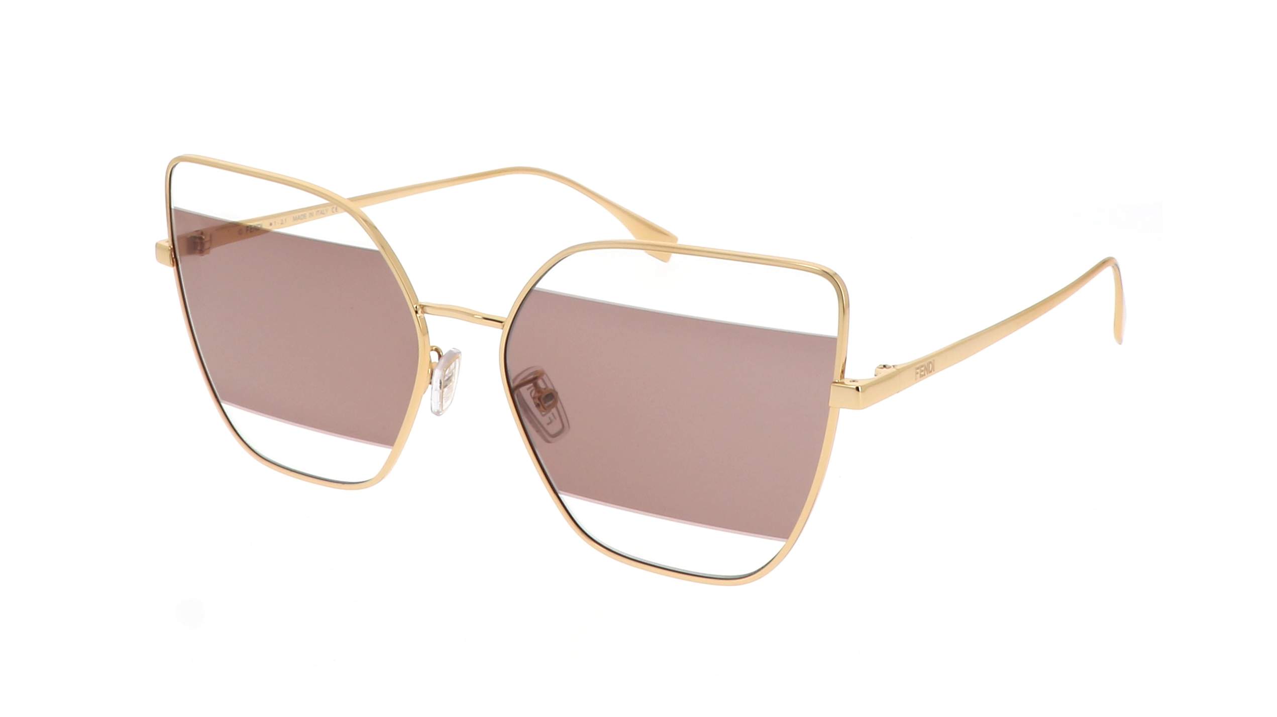 Sunglasses FENDI FE40015U 30E 61-17 Gold in stock, Price 250,00 €