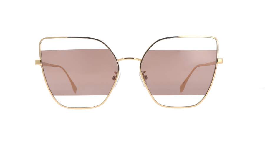 Sunglasses FENDI FE40015U 30E 61-17 Gold in stock