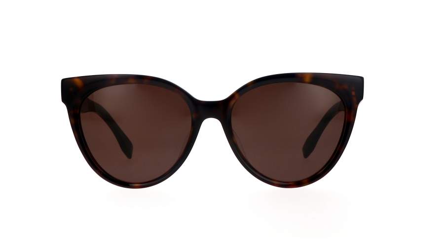 Sunglasses Fendi FE40008U 52E 56-17 Tortoise Large in stock