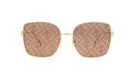FENDI Baguette FE40013U 30G 59-18 Ouro