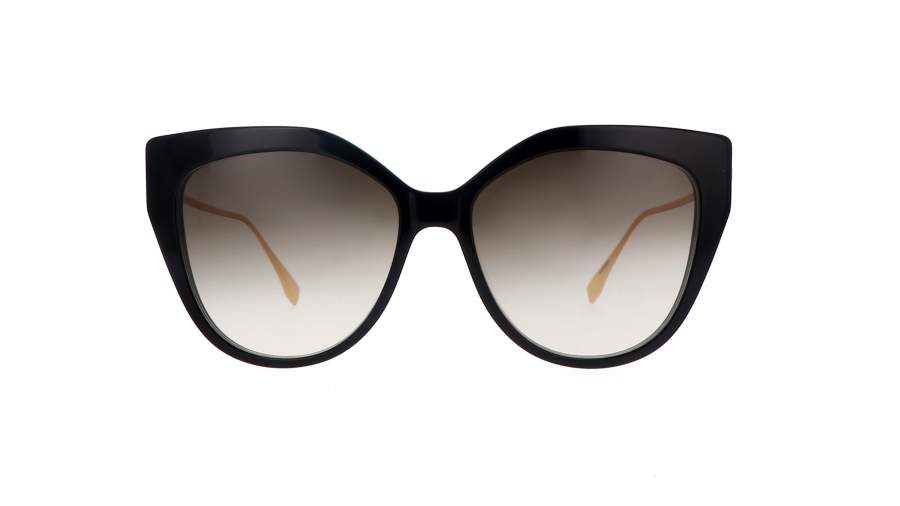 Sunglasses FENDI Baguette FE40011U 01F 57-16 Black in stock