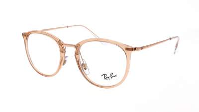 Brille Ray-Ban RX7140 RB7140 8124 49-20 Transparent light brown