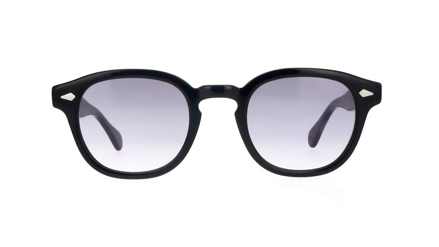 Sunglasses Moscot Lemtosh Black American Grey fade 49-24 Large in stock