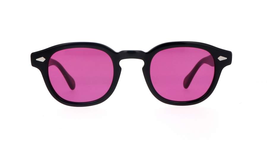 Sunglasses Moscot Lemtosh Black Purple 46-24 Medium in stock