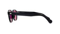 Moscot Lemtosh LEMTOSH SUN 46 BLACK PURPLE Żółw