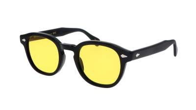 Moscot Lemtosh LEMTOSH SUN 49 BLACK MELLOW YEL. Czarny
