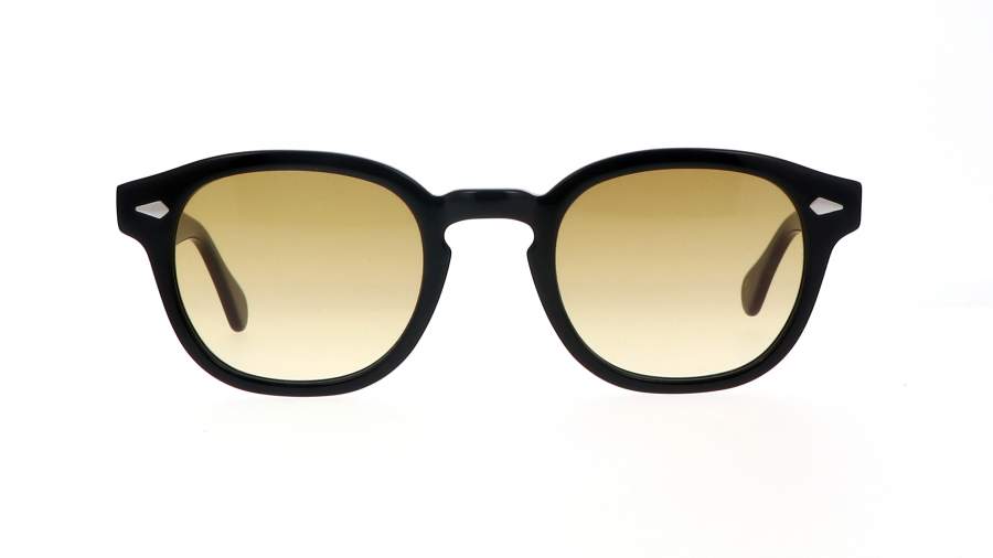 Moscot Lemtosh Black Chestnut fade 49-24 Large in stock