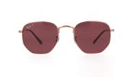 Ray-Ban Hexagonal RB3548N 9202/AF 51-21 Rose Gold