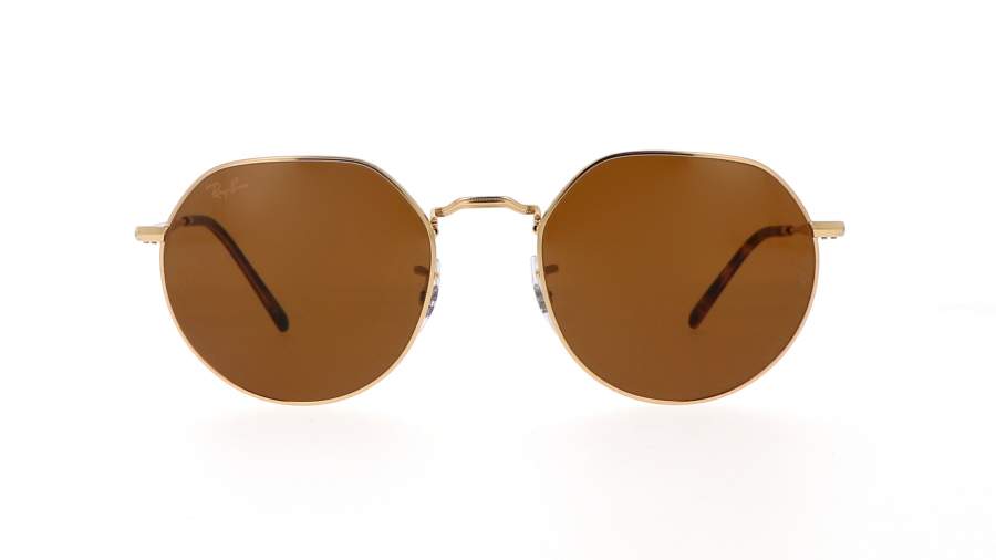 Sunglasses Ray-Ban Jack Legend Gold Gold B-15 RB3565 9196/33 51-20 Medium in stock