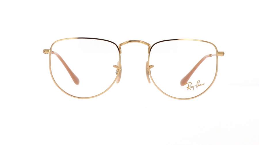 Eyeglasses Ray-Ban Elon Gold RX3958 RB3958V 3086 50-20 Medium in stock