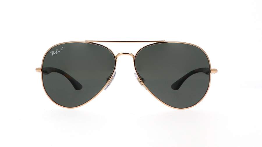 Sunglasses Ray-Ban RB3675 001/58 58-14 Arista Gold Medium Polarized in stock