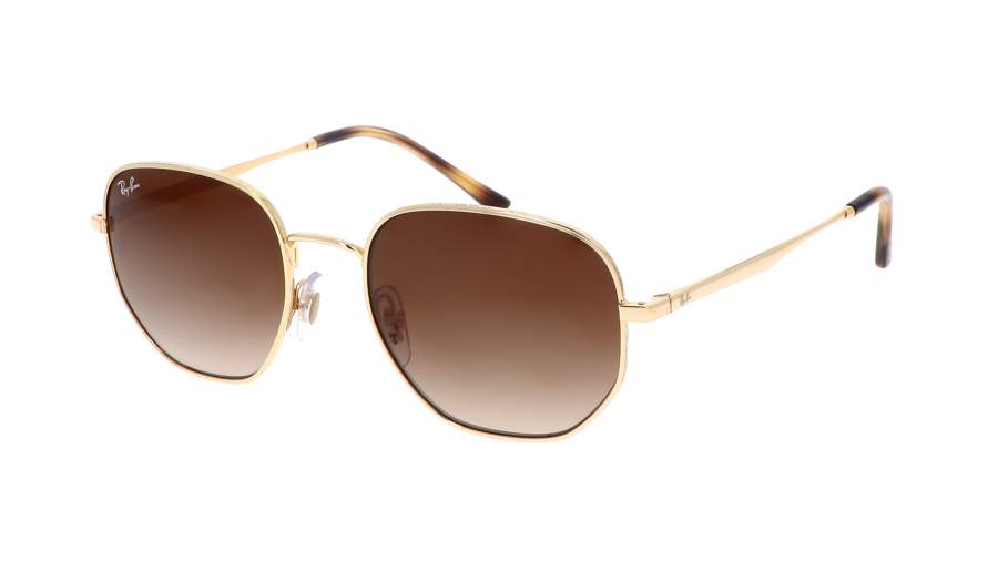 Sonnenbrille Ray-Ban RB3682 001/13 51-20 Arista Gold Mittel Gradient Gläser