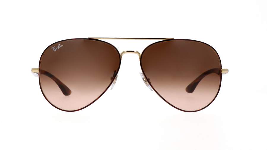 Sonnenbrille Ray-Ban RB3675 9127/A5 58-14 Tortoise Mittel Gradient Gläser auf Lager
