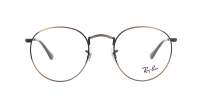 Ray-Ban Round metal Antique Gold Optics Or RX3447 RB3447V 3117 47-21 Small en stock