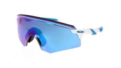 Sunglasses Oakley Encoder Polished white White Prizm Sapphire OO9471 05 One Size Mirror in stock