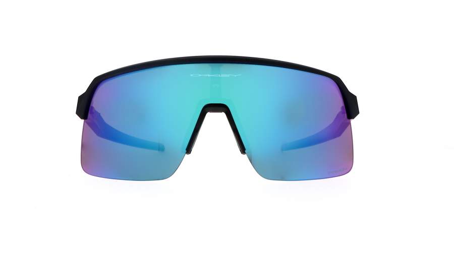 Sonnenbrille Oakley Sutro Lite Schwarz Matt Prizm Sapphire OO9463 15 Breit Verspiegelte Gläser auf Lager