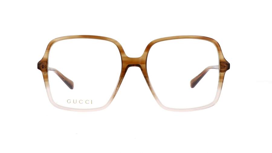 Lunettes de vue Gucci GG1003O 003 53-16 Brun en stock