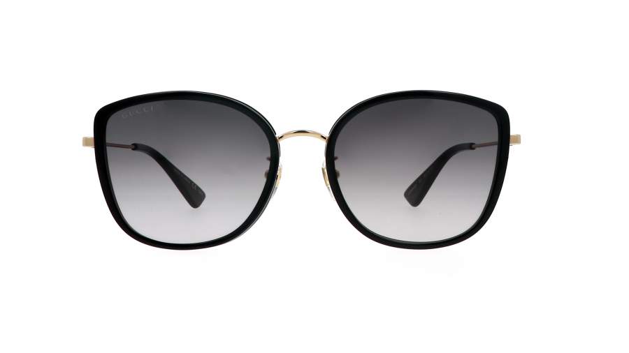 Sonnenbrille Gucci GG0606SK 001 56-19 Schwarz Mittel Gradient Gläser auf Lager