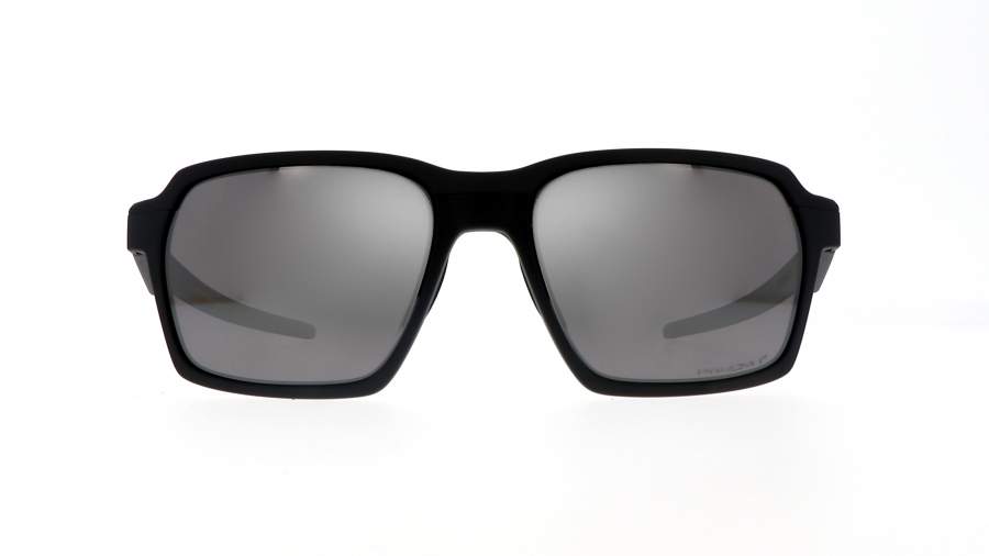 Oakley Parlay Black Matte Prizm OO4143 04 58-14 Large Polarized Mirror in stock