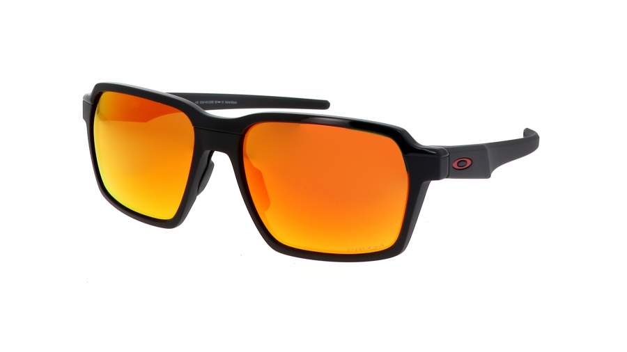 Oakley Parlay Noir Prizm Ruby OO4143 03 58-14 Large Miroirs