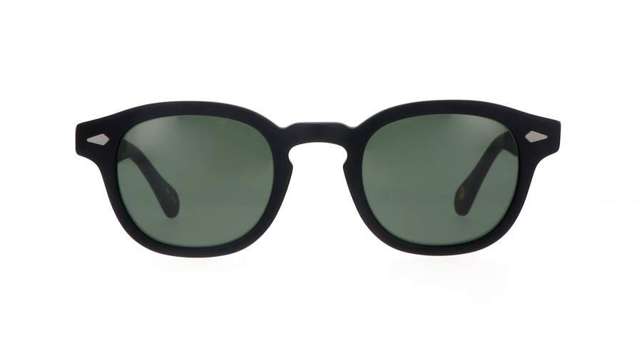 Sunglasses Moscot Lemtosh Matte Black 49-24 Large in stock