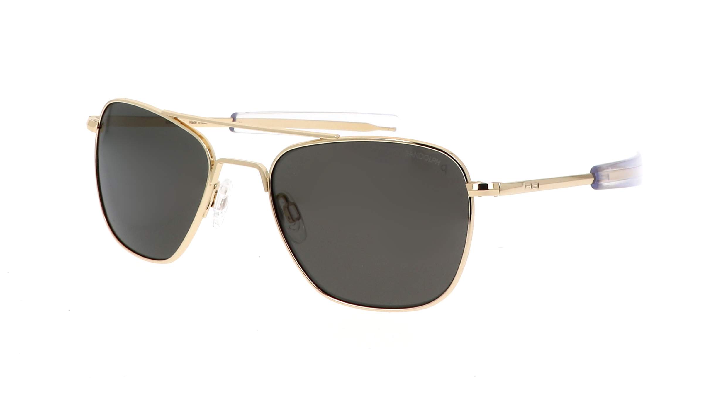 Sunglasses Randolph Aviator 23k Gold Military Special Edition Gold Af283 52 20 Small Polarized