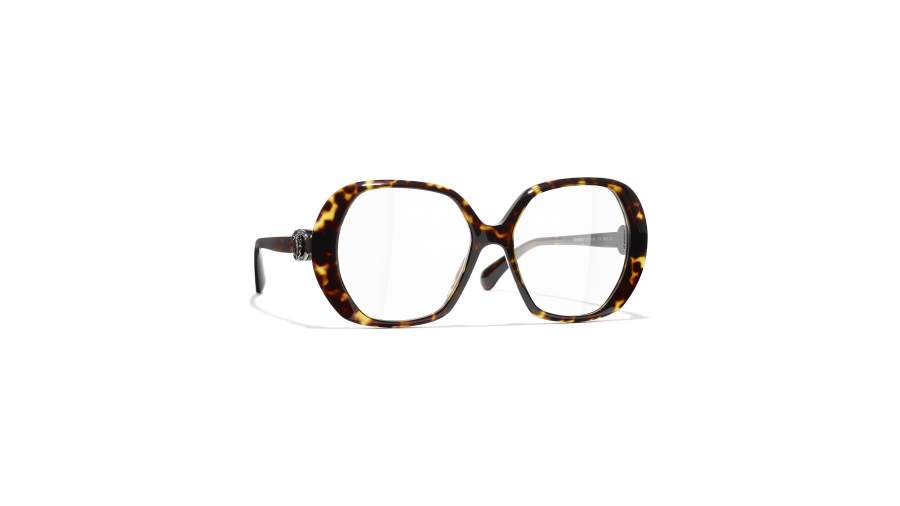 Eyeglasses Chanel CH3418QB-C714-54-16 Tortoise Medium in stock