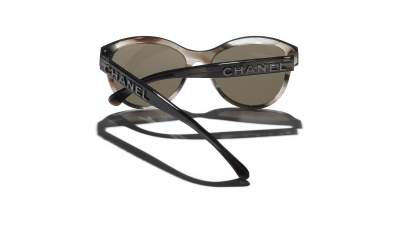Chanel CH5458 1678/3 55-17 Brun Medium en stock