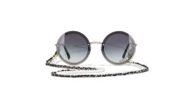 Sunglasses Chanel Triple Chaîne Gold CH4245 C125/S6 58-18 Gradient