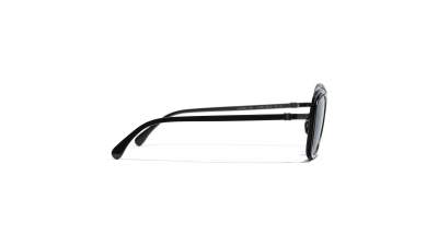 Sunglasses Chanel Tweed Black Matte CH4264 C101/55 56-17 Medium in stock