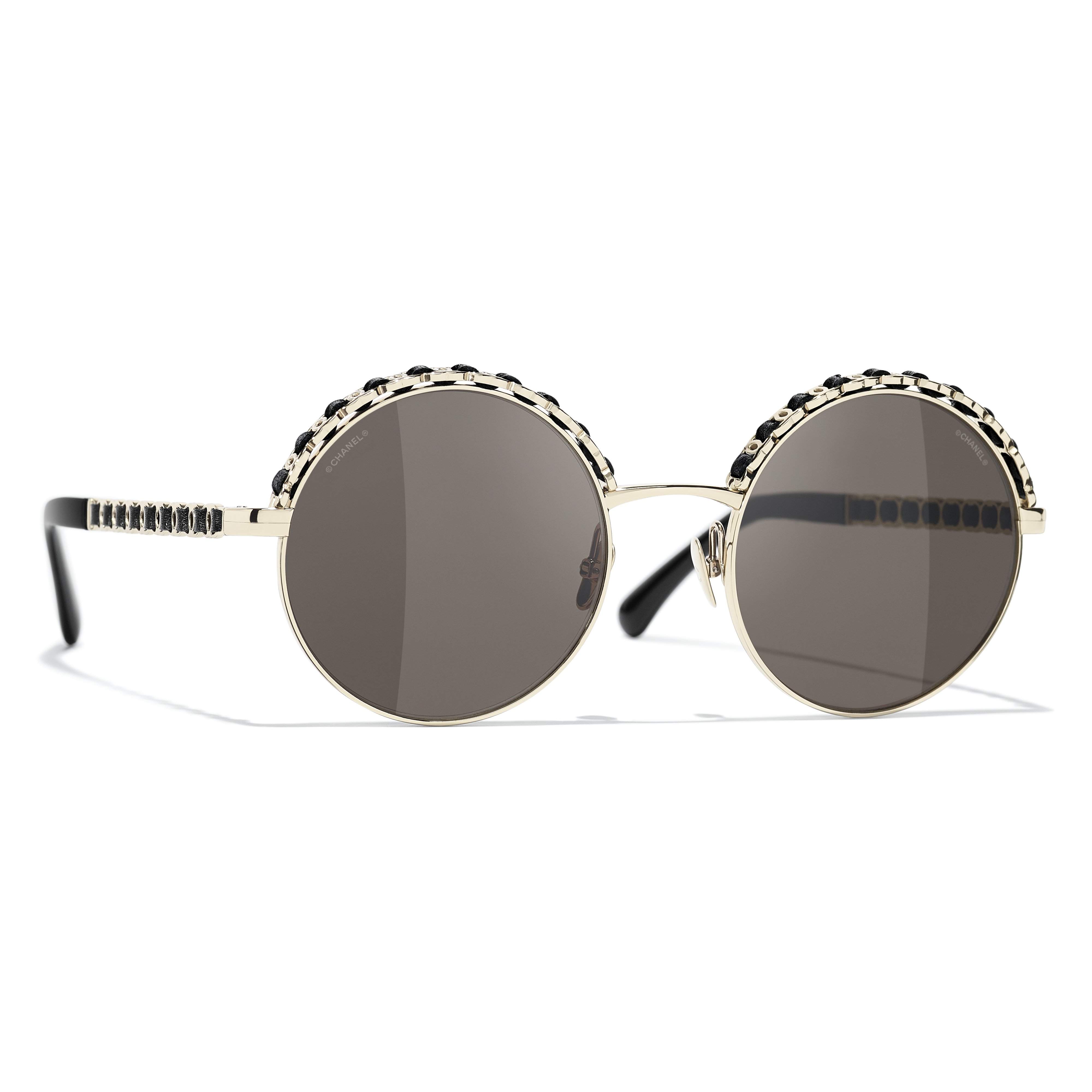 Sunglasses Chanel Chaîne CC Gold Matte CH4265Q C395/3 53-21 in stock, Price 350,00 €
