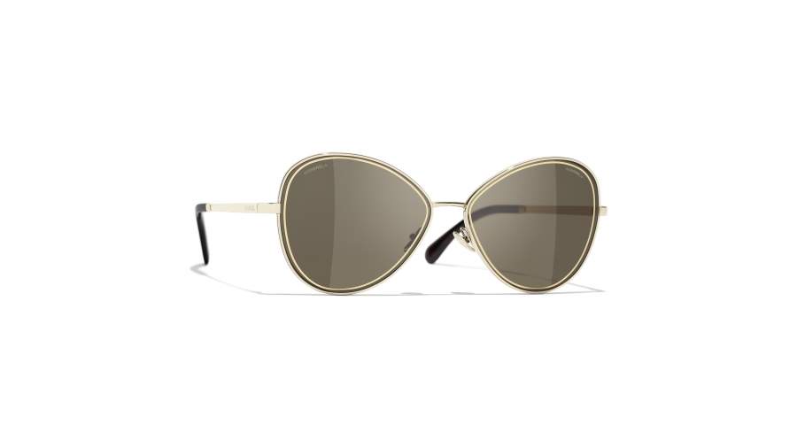 Sunglasses Chanel CH4266 C395/3 59-14 Gold Medium in stock