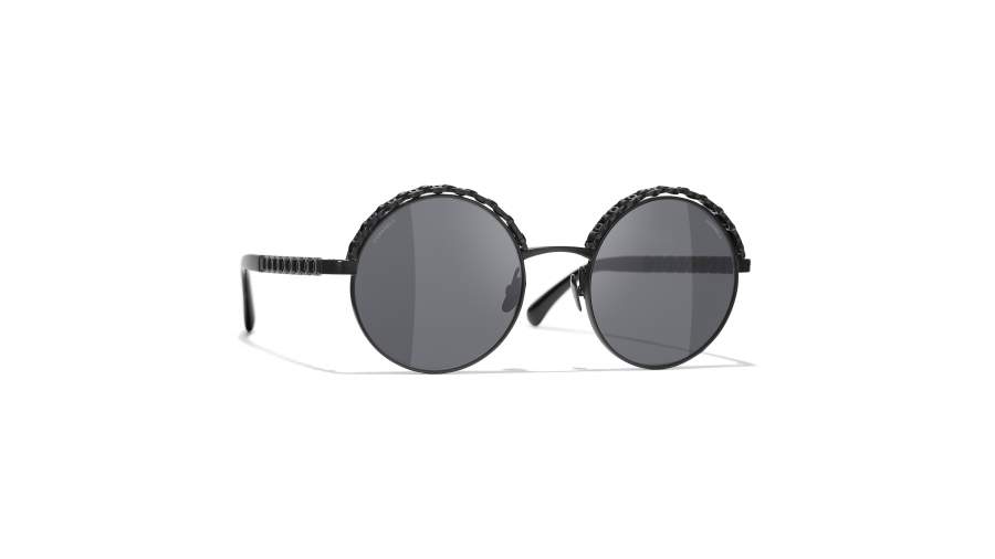 Sunglasses Chanel Chaîne CC Black Matte CH4265Q C101/S4 53-21 Medium in stock