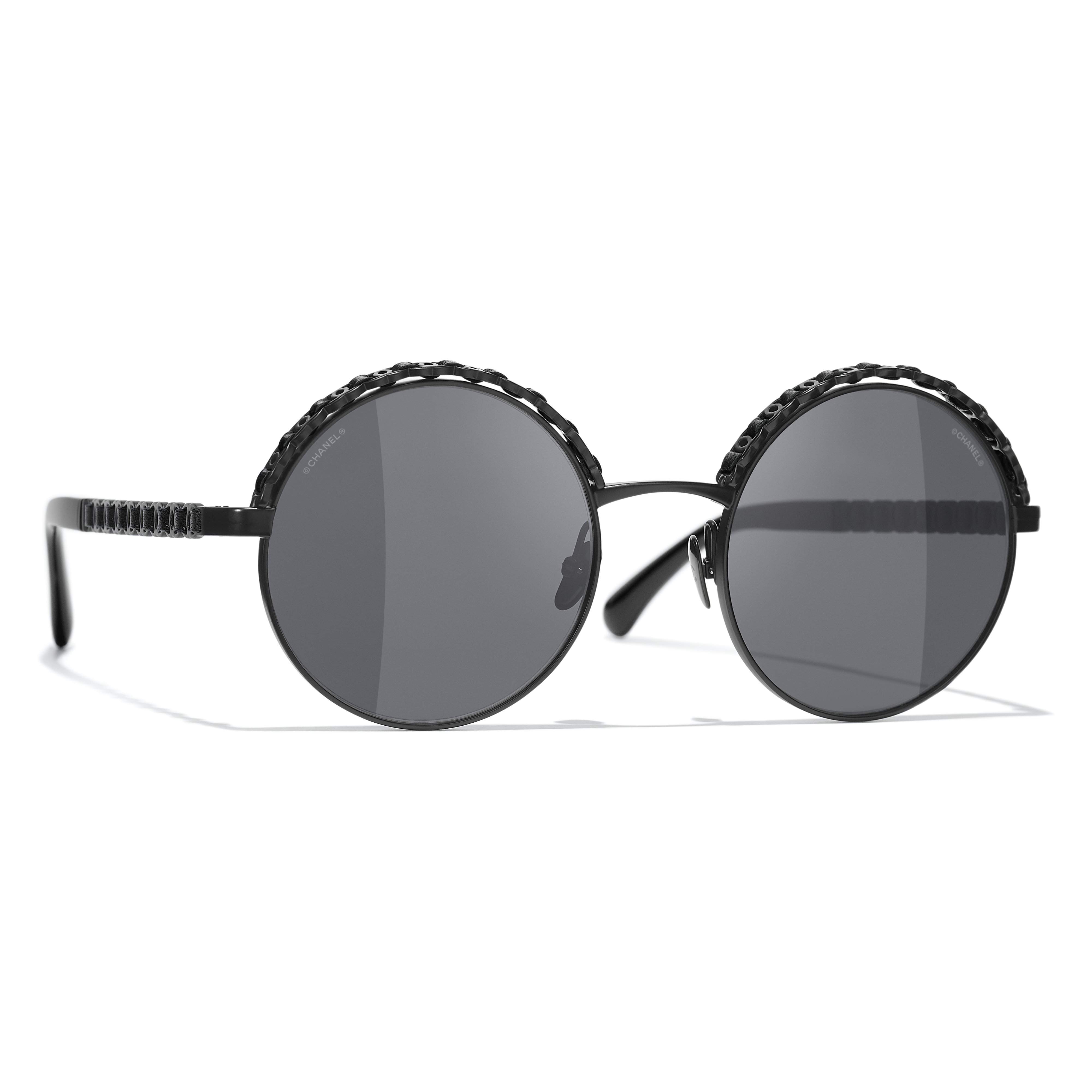 Sunglasses Chanel Chaîne CC Black Matte CH4265Q C101/S4 53-21 in