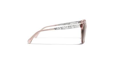 Sunglasses Chanel CH5440 1689/S5 53-20 Transparent Pink Medium Gradient in stock