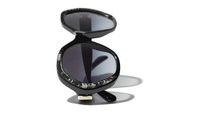 Chanel Starlights Black CH5451 C622/S6 56-17 Large Gradient in stock