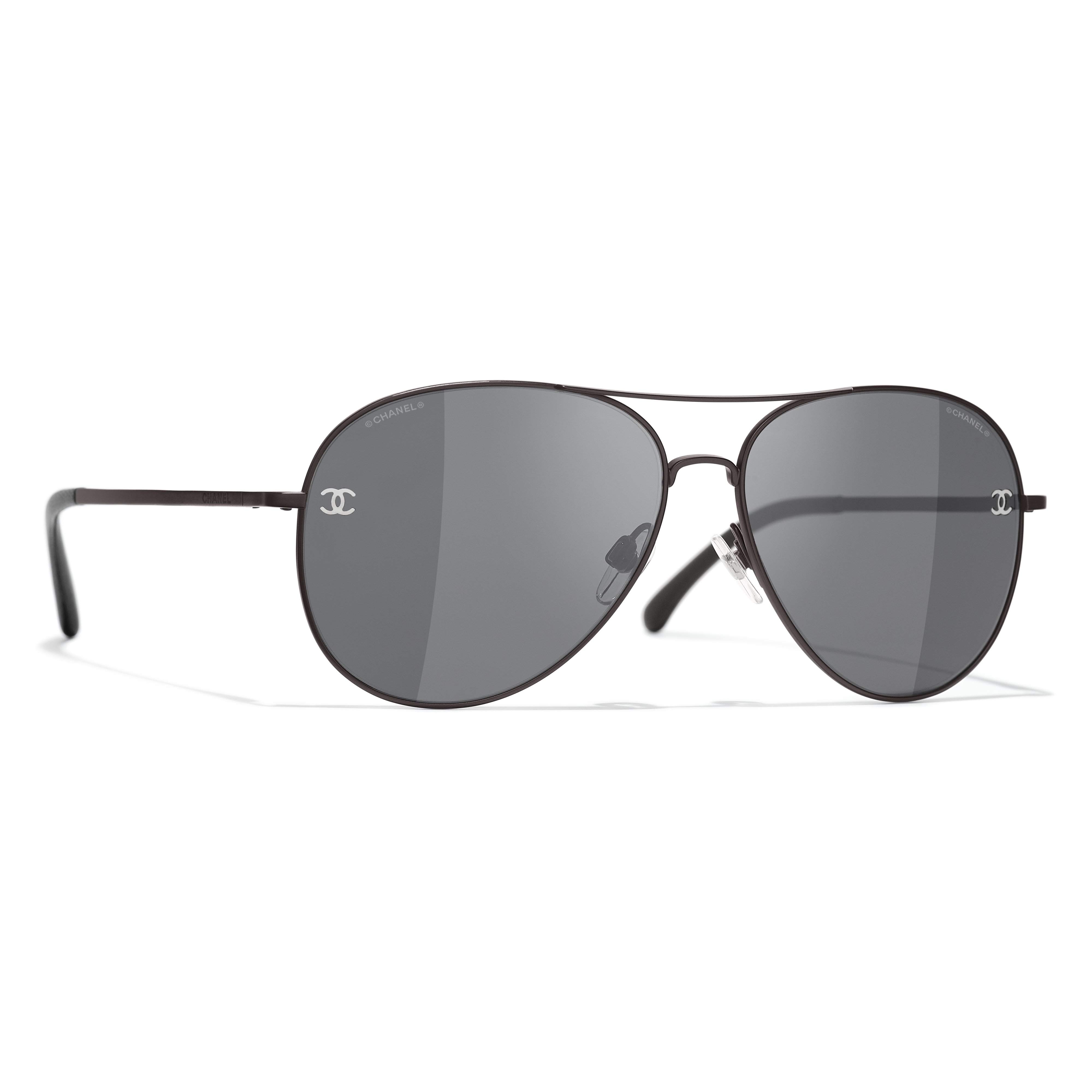 Sunglasses Chanel Black in Plastic - 32180890