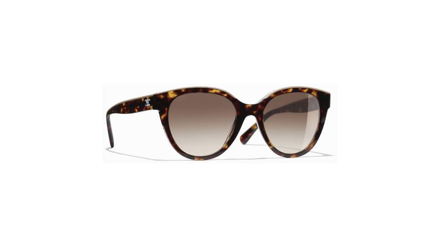 Sunglasses Chanel CH5414 1682/S9 54-20 Ecaille Medium Polarized Gradient in stock