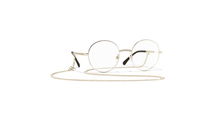 Eyeglasses Chanel Chaîne Gold CH2186 C395 51-21 Medium in stock