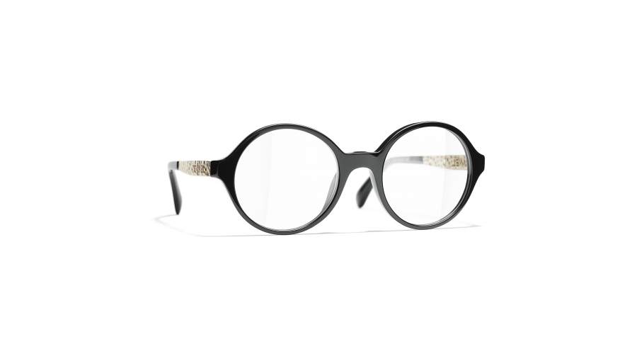 Eyeglasses Chanel Signature Black CH3411 C622 47-20 Small in stock