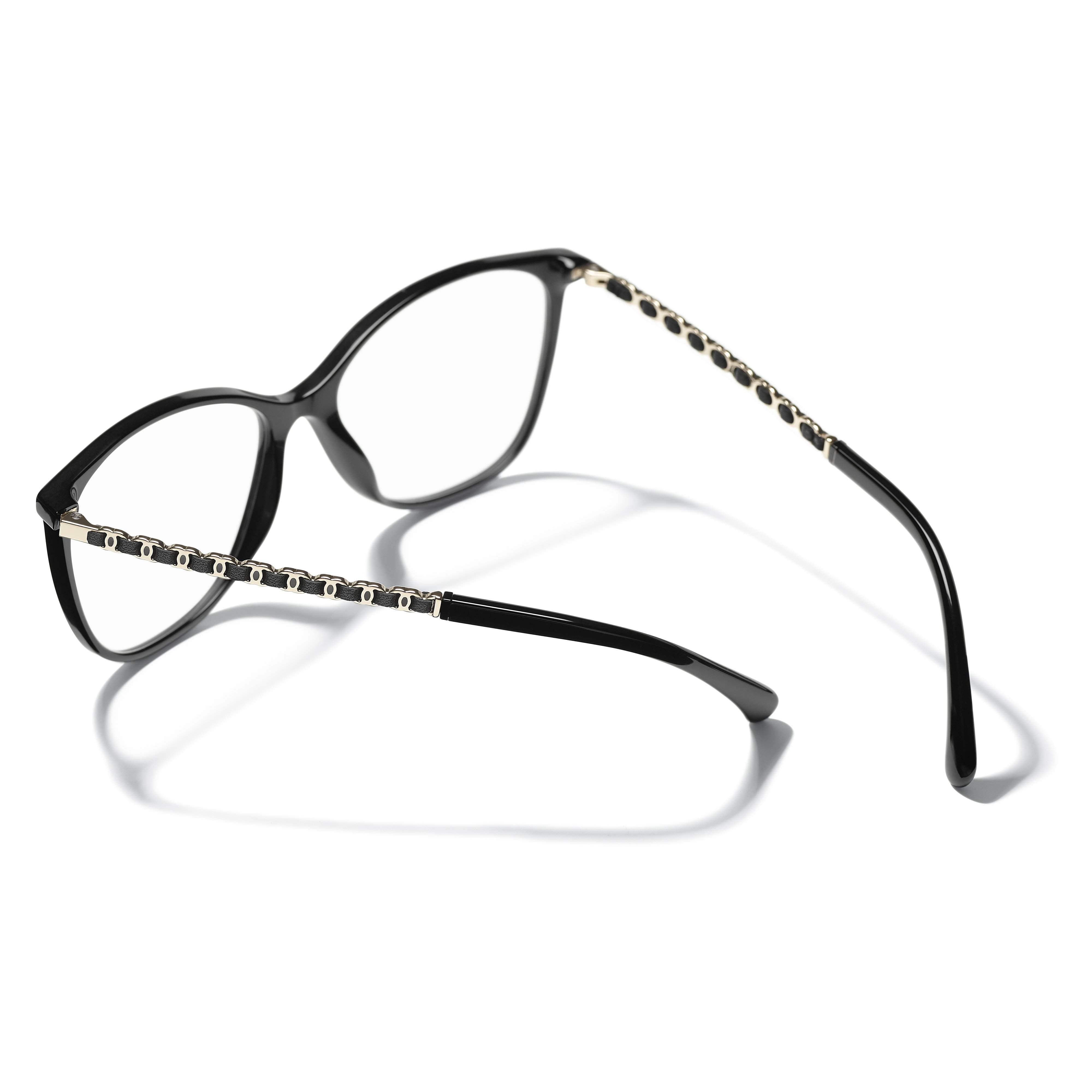 Eyeglasses Chanel Chaîne CC Black CH3408Q C622 54-16 in stock, Price  216,67 €