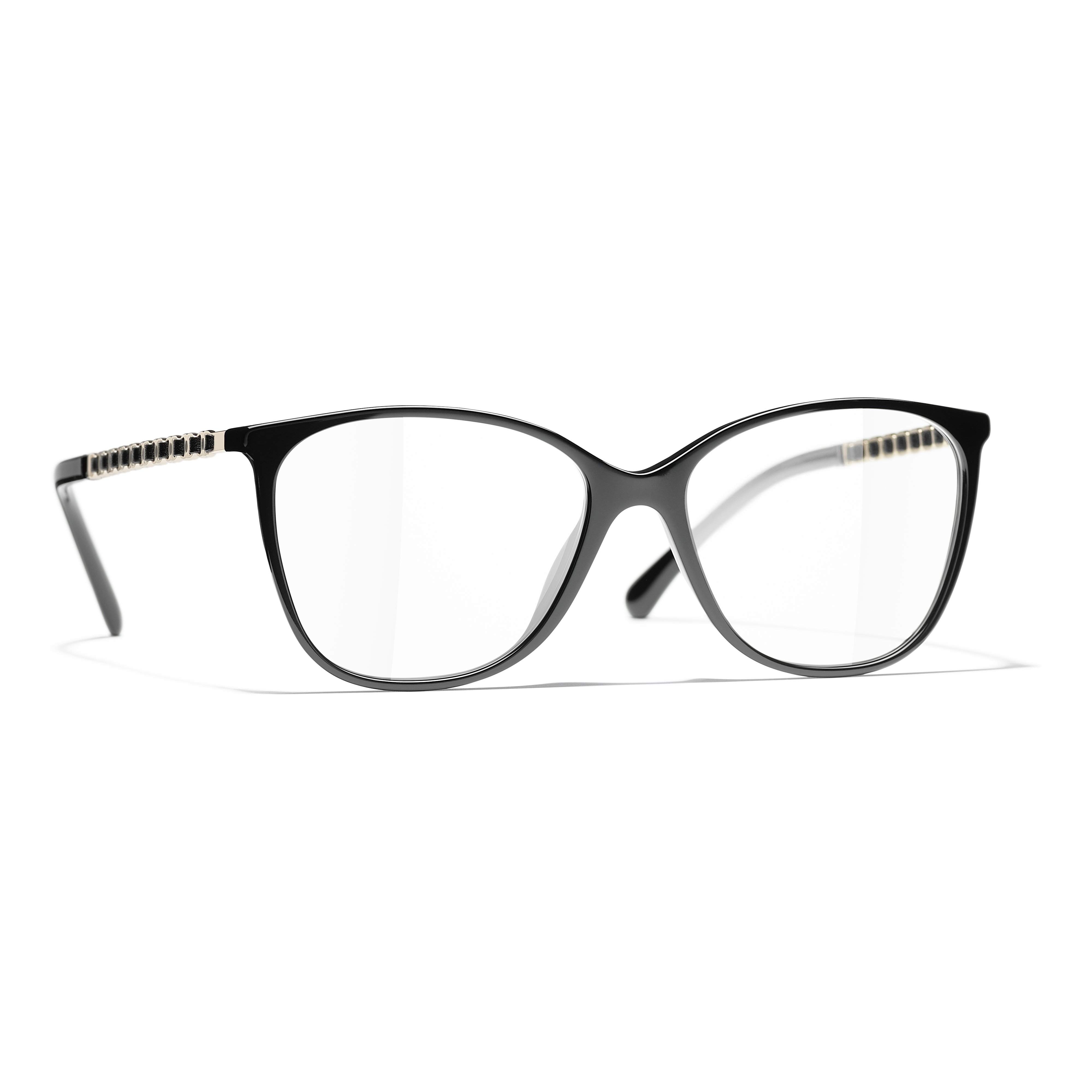 Chanel Chaîne CC Black CH3408Q C622/SB 52-16 Medium