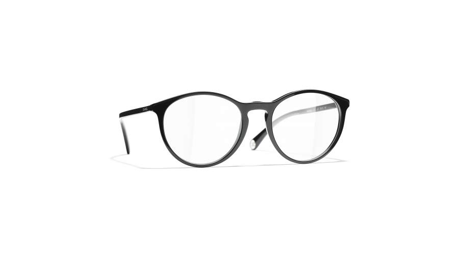 Eyeglasses Chanel Signature Black CH3413 C501 51-19 Medium in stock