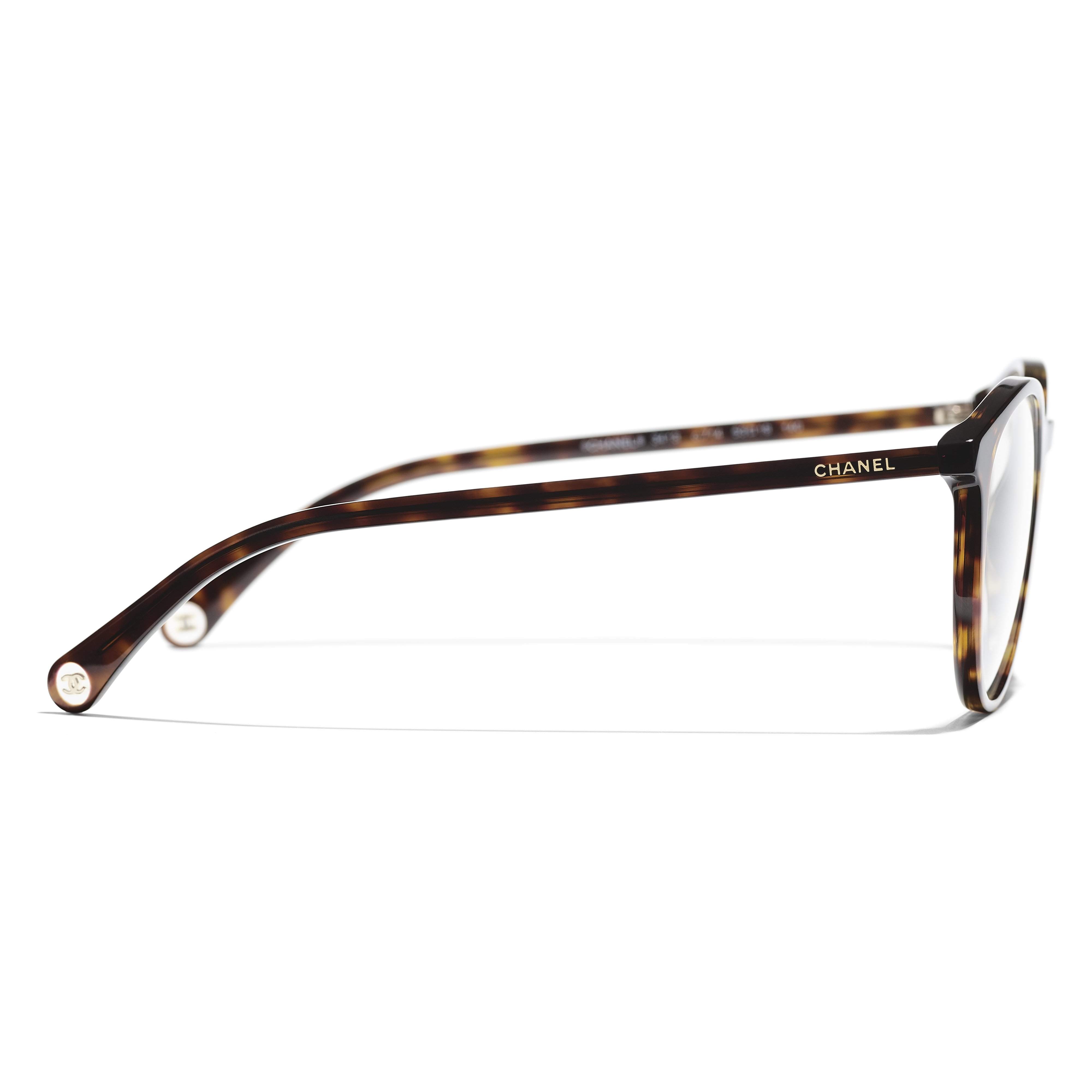 Chanel - Oval Sunglasses - Dark Tortoise Brown - Chanel Eyewear - Avvenice