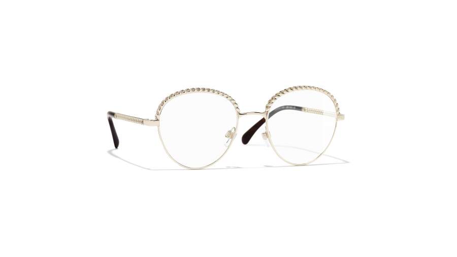Eyeglasses Chanel Chaîne Gold CH2184 C395 50-19 Small in stock