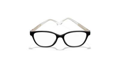 Eyeglasses Chanel Matelassé Black CH3402 C501 52-17 in stock
