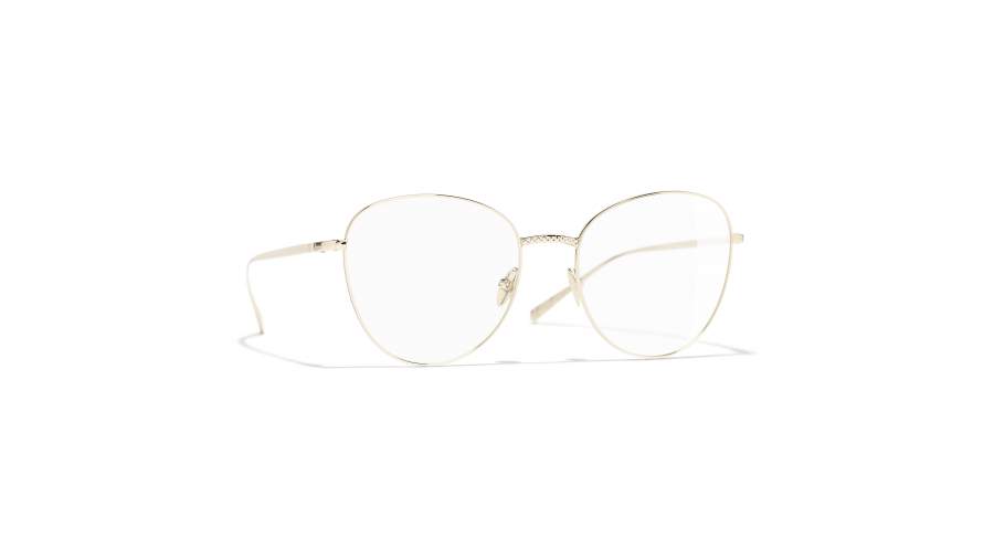 BLACK FRIDAY CHANEL Eyeglasses Frame Gold Transparent Pink CH2183 1618