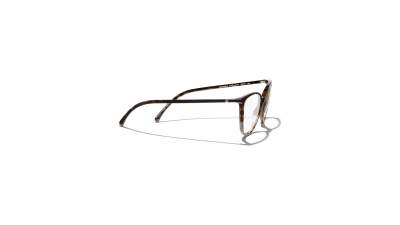 chanel ch3373 c714 square eyeglasses dark tortoise